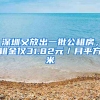 深圳又放出一批公租房，租金僅31.82元／月平方米