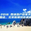 2018 各地落戶(hù)政策大盤(pán)點(diǎn)，北京新增綠色通道