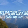 上海交大畢業(yè)生402人進華為，青浦研發(fā)中心將導入3萬科研人才