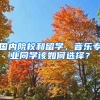 國(guó)內(nèi)院校和留學(xué)，音樂(lè)專業(yè)同學(xué)該如何選擇？