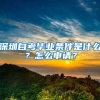 深圳自考畢業(yè)條件是什么？怎么申請？